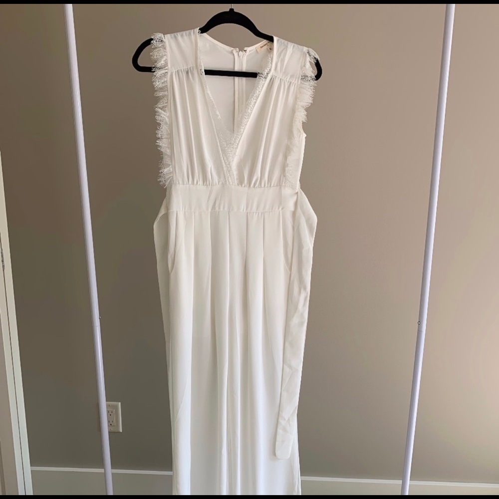 White jumpsuit size small.